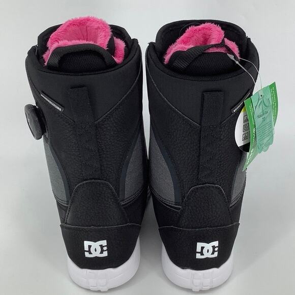 DC Women's Size 5 Black/White/Pink Lotus 2023 Step On Snowboard Boots W BR4-4 - Picture 7 of 11